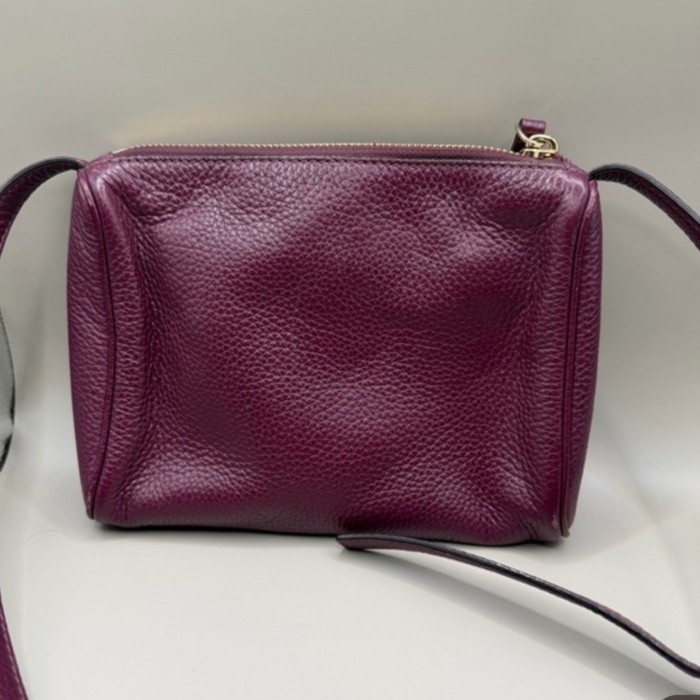 🍒 Kate Spade Street Cayli Mini Crossbody Plum Pebbled Leather | MSRP $228 - Picture 4 of 9